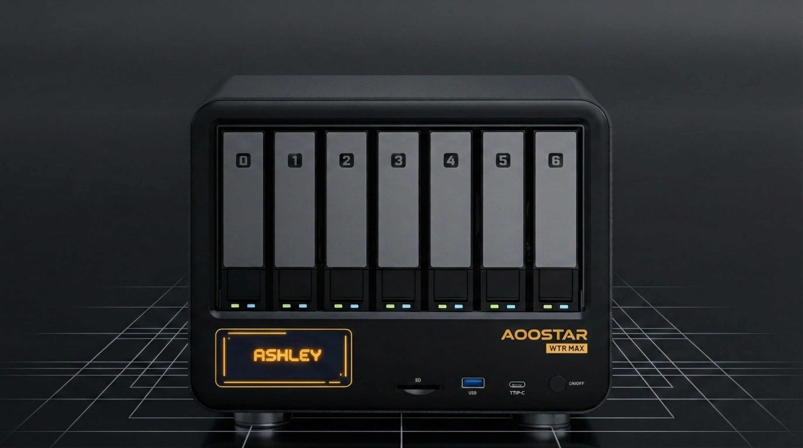 AOOSTAR WTR MAX — Front